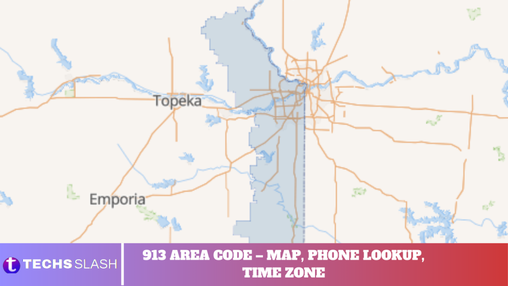 913 AREA CODE – MAP, PHONE LOOKUP, TIME ZONE