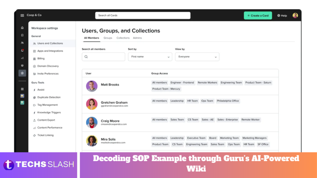 Decoding SOP Example through Guru’s AI-Powered Wiki