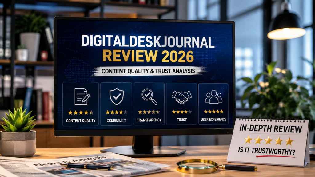 DigitalDeskJournal Review 2026: Content Quality & Trust Analysis DigitalDeskJournal Review 2026: Content Quality & Trust Analysis