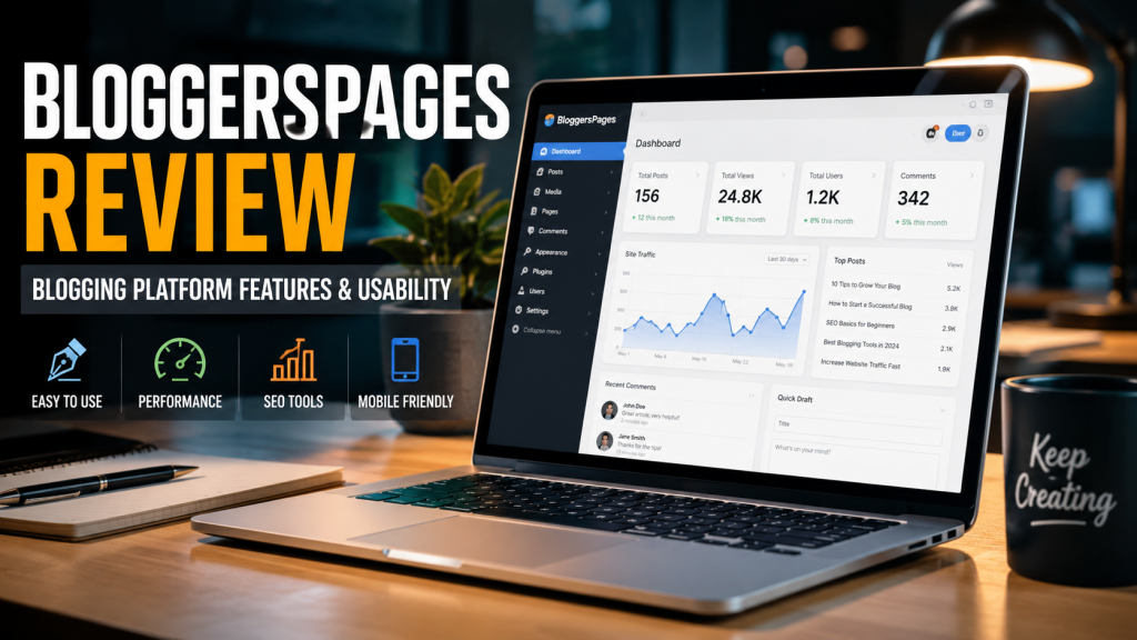 BloggersPages Review: Blogging Platform Features & Usability BloggersPages Review: Blogging Platform Features & Usability