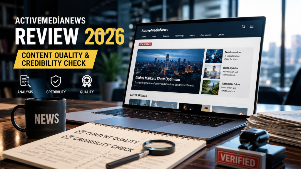 ActiveMediaNews Review 2026: Content Quality & Credibility Check ActiveMediaNews Review 2026: Content Quality & Credibility Check