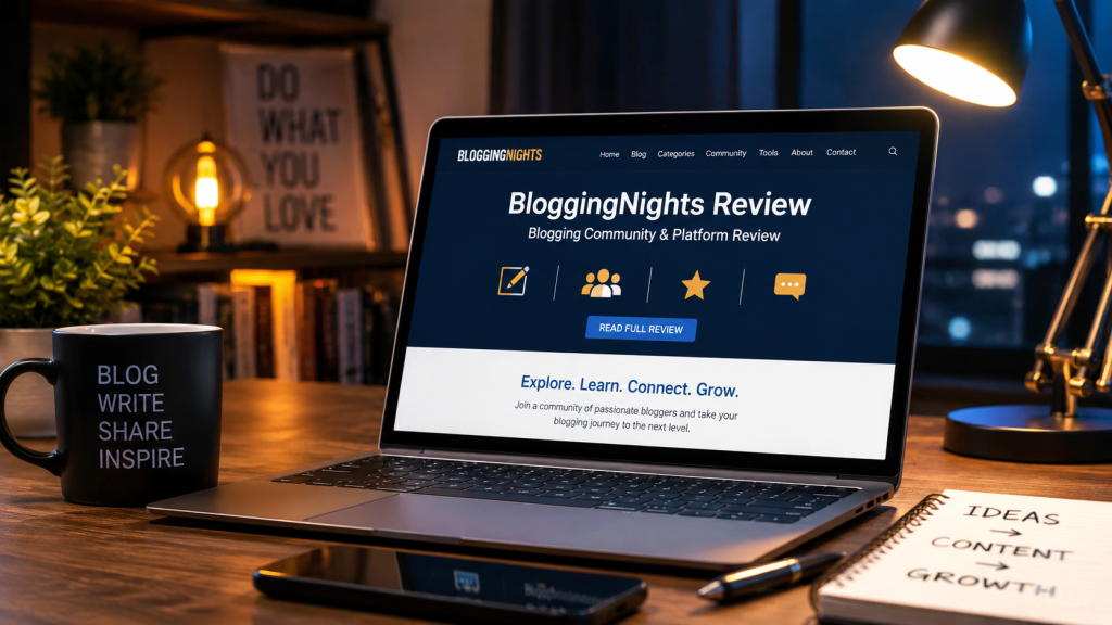 BloggingNights Review: Blogging Community & Platform Review BloggingNights Review: Blogging Community & Platform Review